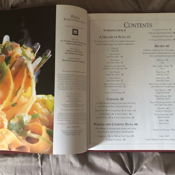 Pasta Recipes & Techniques Cookbook - Picture 2 of 3